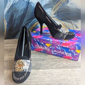 Chinese Laundry Moccasin Inspired Pump